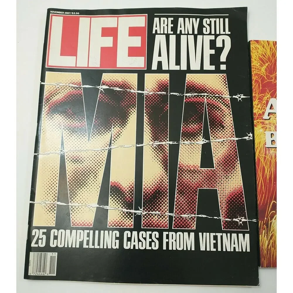 Life Magazine November 1987 MIAs Are Any Still Alive 25 Compelling Cases Vietnam